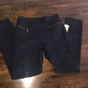 Style & Co size m. skinny patterned dress pant NWT